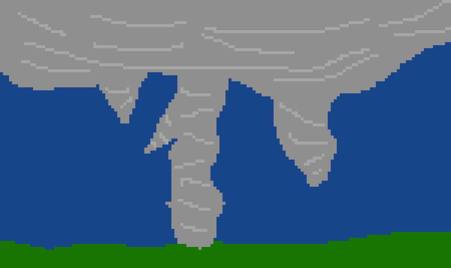 [9cd90f] Multi-vortex tornado