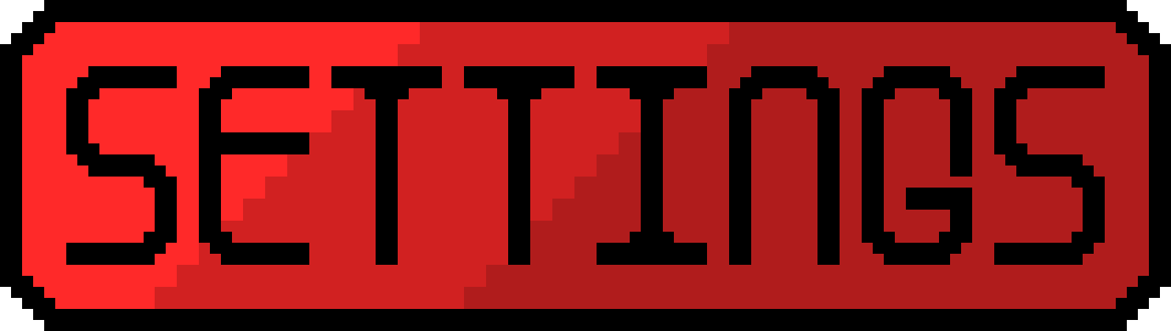 Settings Button Red Pixel Art Maker