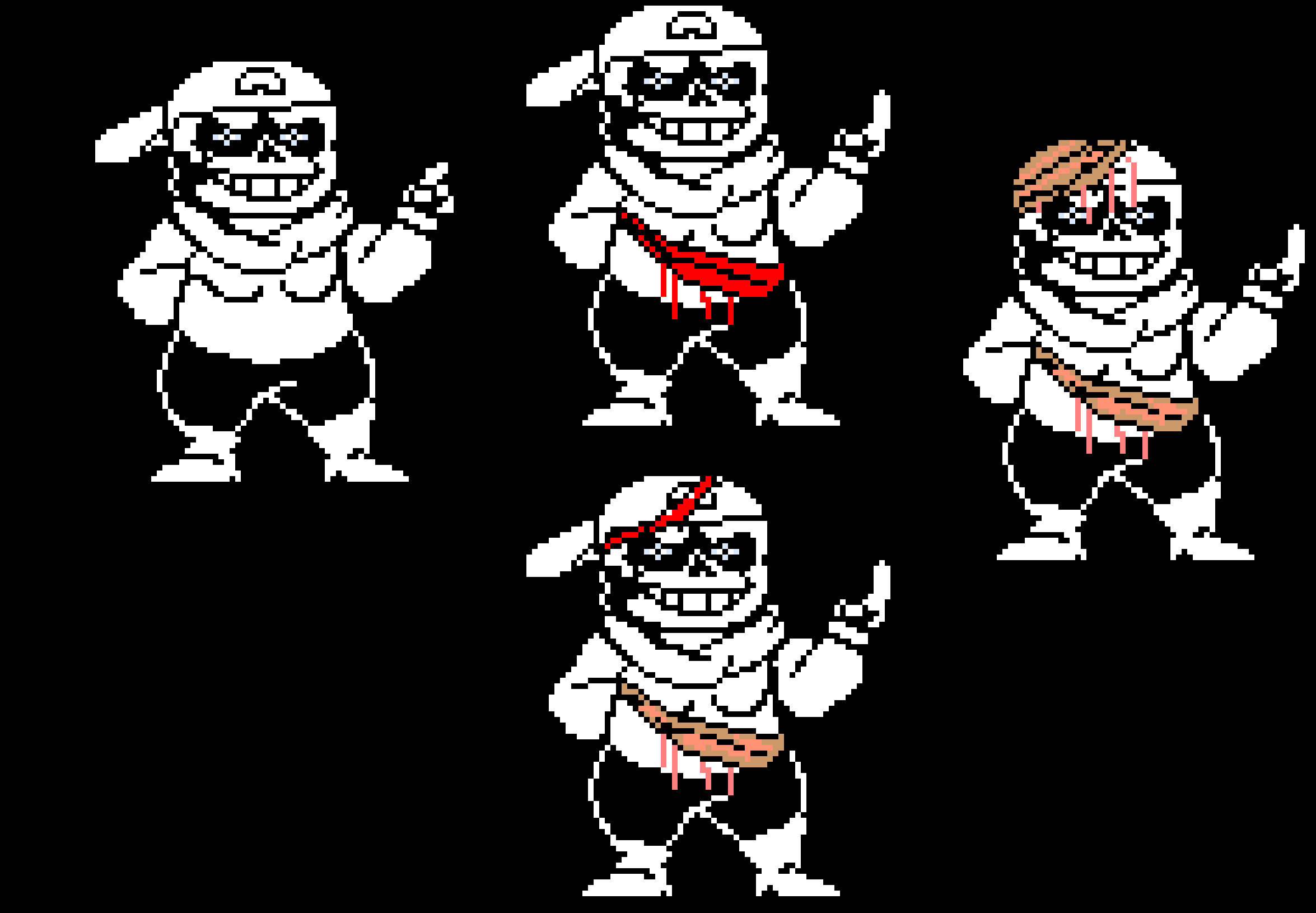 Underthickasscum Sans Battle Sprite