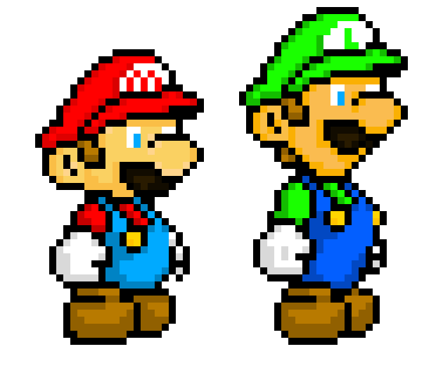 [b04743] Mario and Luigi
