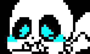 *EH MAYBE HE DOESNT WANT IT?OH WELL...BETTER EAT IT! *eats it*-US!sans