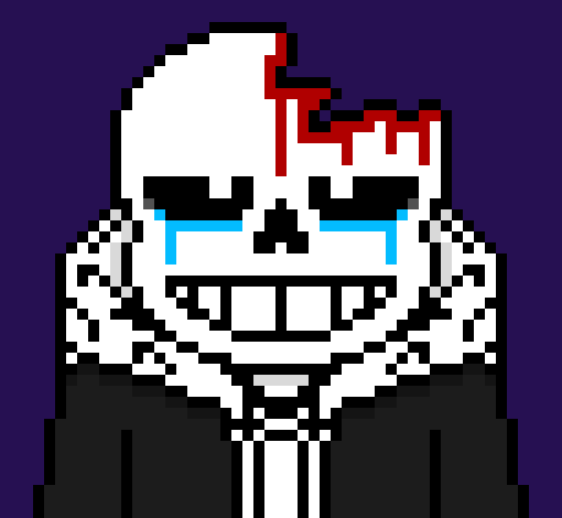 [3b49e1] *summons blue bones through Spinverse* you dam murderer