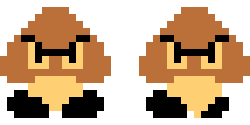[faace5] Goomba Sprite Sheet (tp)