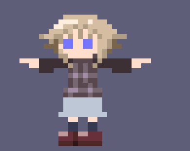 [e9dd04] *Bandana Dee also entered the house and closed the door. When glancing around, what can immediately be seen is a living room with nicely placed furniter, a small kitchen with a smaller dinning table placed within it, a room that led to the restroom, and a bed that seemed to replicate Marker's original bed next to a window. There was also a ladder that reached to the attic of the house.*