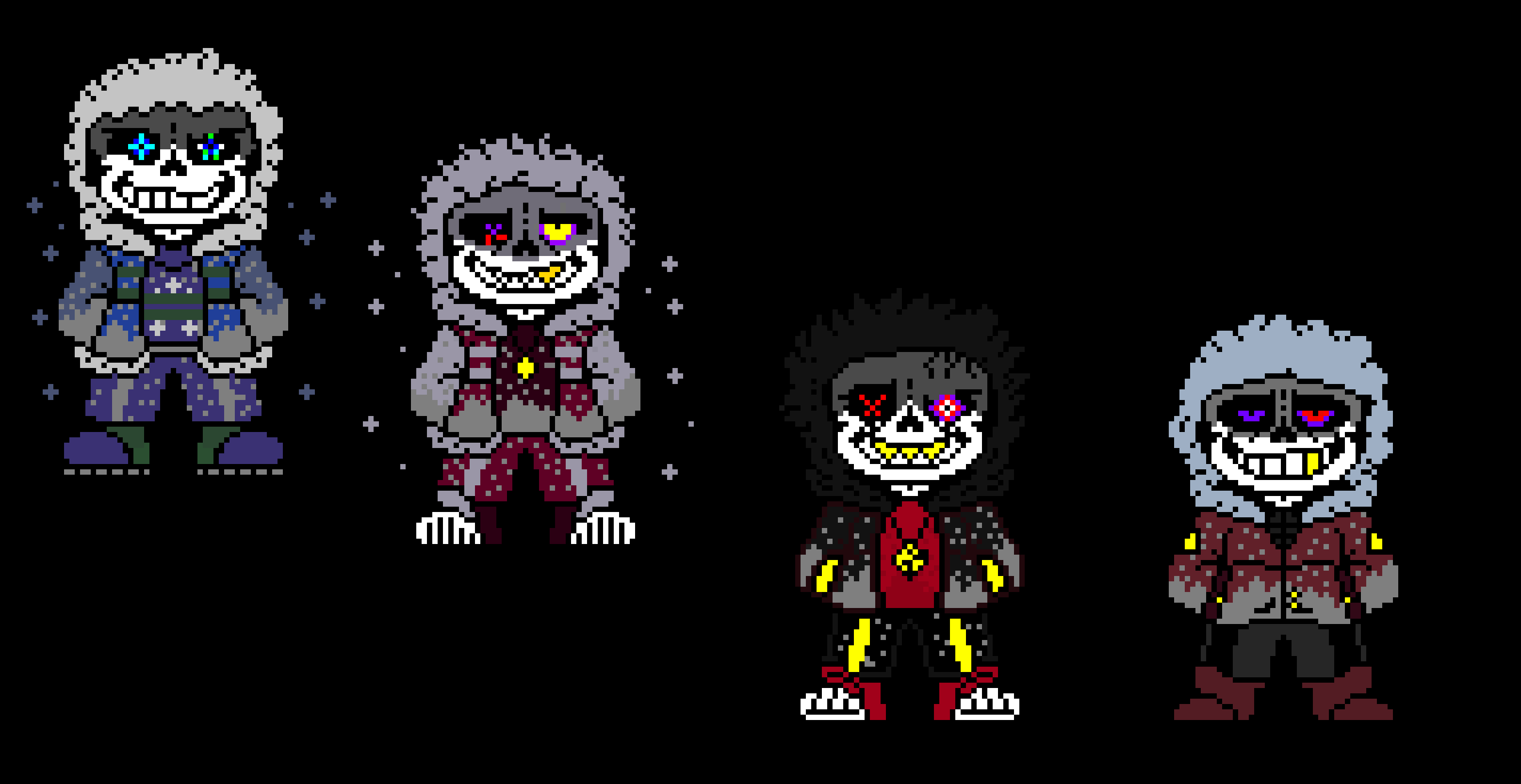 [d6872f] AU!Heroes Time Quartet New Version