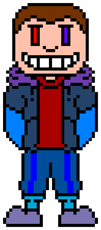 [d6b045] (So i made Matrix as a Human and I know what Monika aka Matrix's Sister looks like)