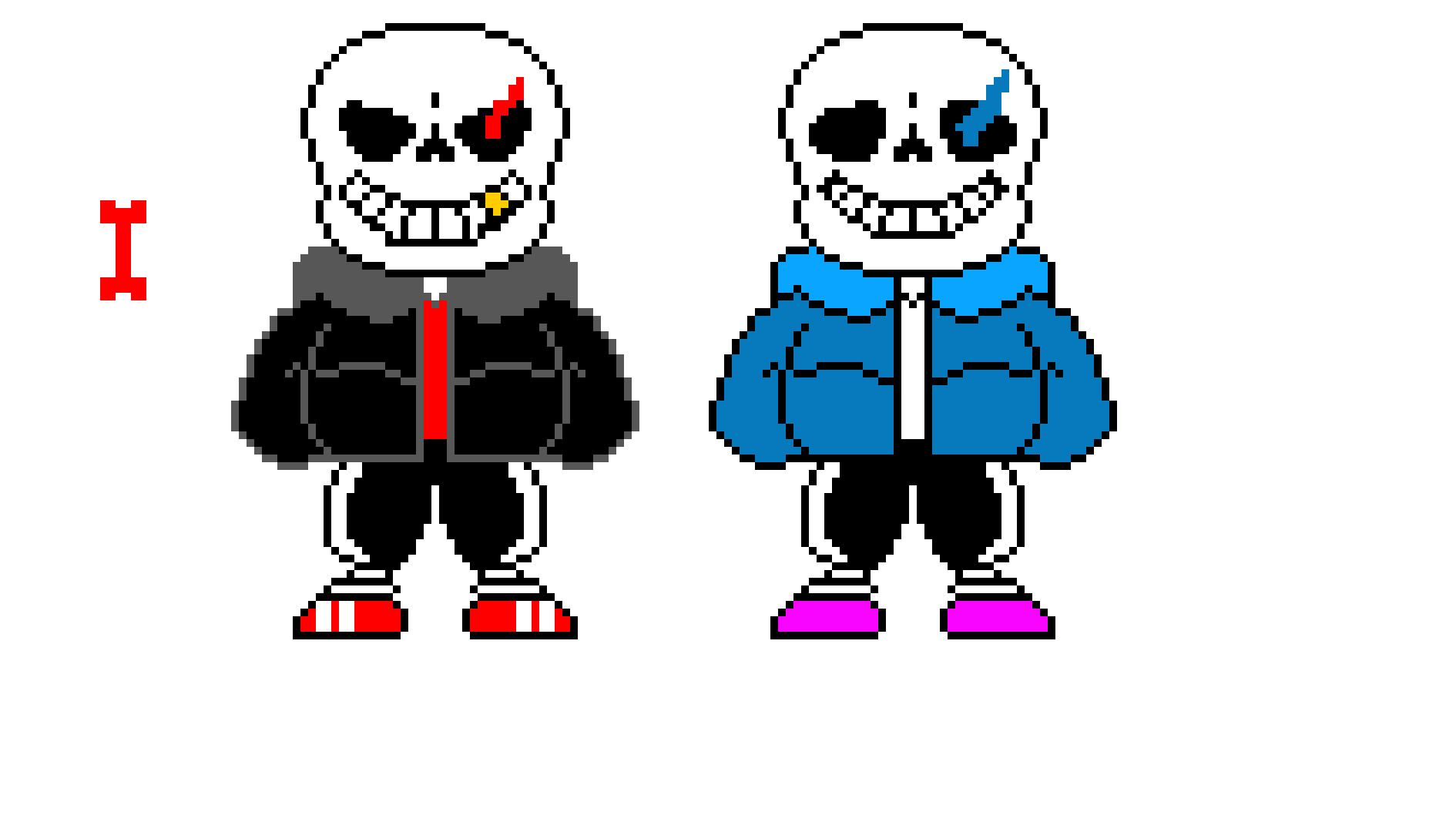 Underfell and Undertale (battle phase 2)