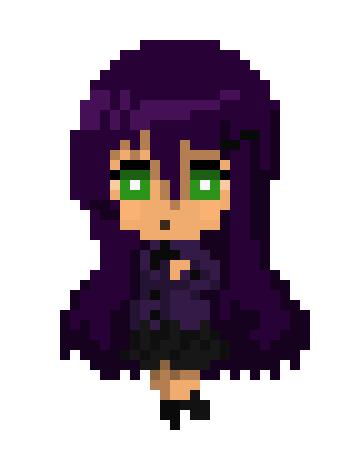 [4adfff] Malina's DDLC Influence - Yuri (Chibi Ver.)