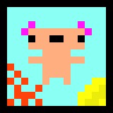 [aaae03] Axolotl Painting 4