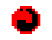 [2c869a] Mtg Pixel Mountain Mana Symbol