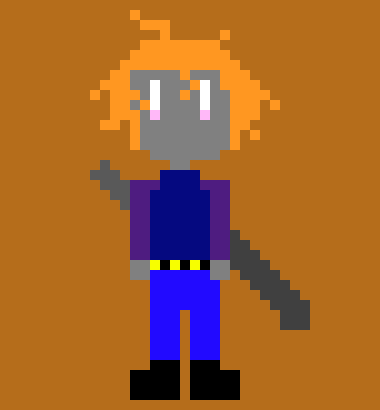 *appears behind sans and slices his back*