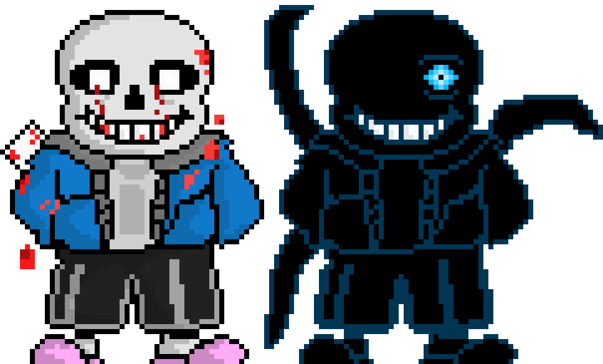[95be89] UnderTale & DreamTale [ Nightmare ] Sans