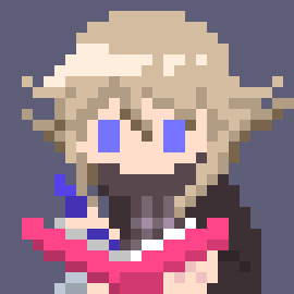 [bfb11a] *Adeleine and Ribbon had also continued to wander the forest, simply just talking to each other.*