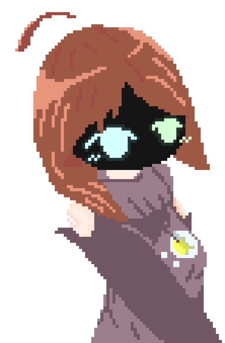 [db2e26] "Damn, so this is the energy he has...?" -holding a handful of purple feathers, reflecting only red hued lighting-