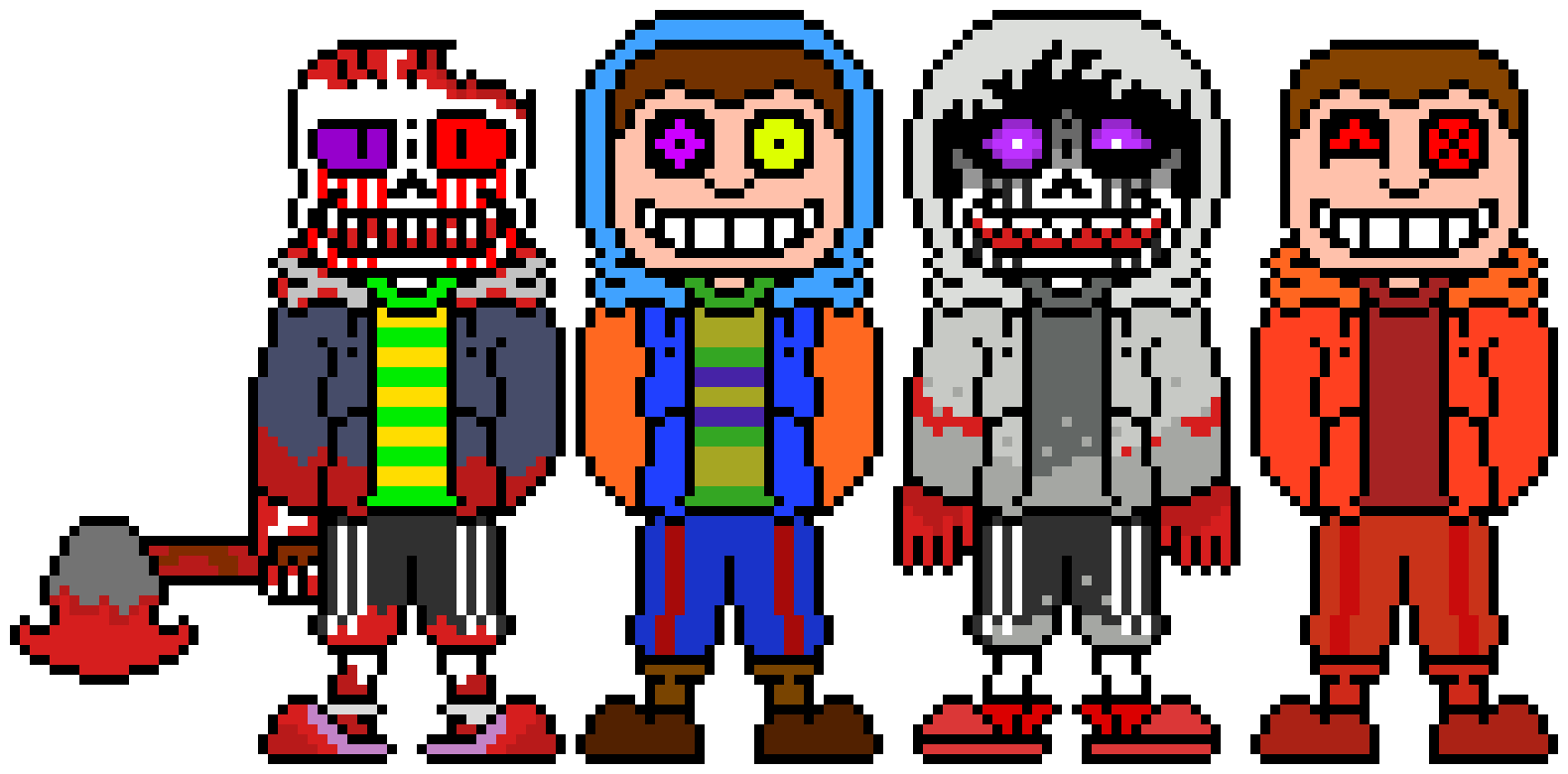 [d6b045] Terrifying Gangsters Quartet