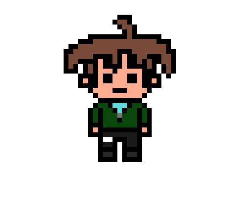 [4c6b7d] danganronpa pixel sprite base
