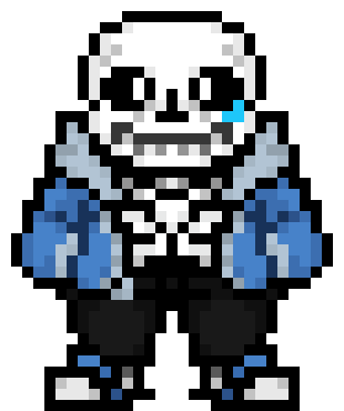 [35dc76] [A single bone pops out of the ground and slowly slides towards Dark Sans]