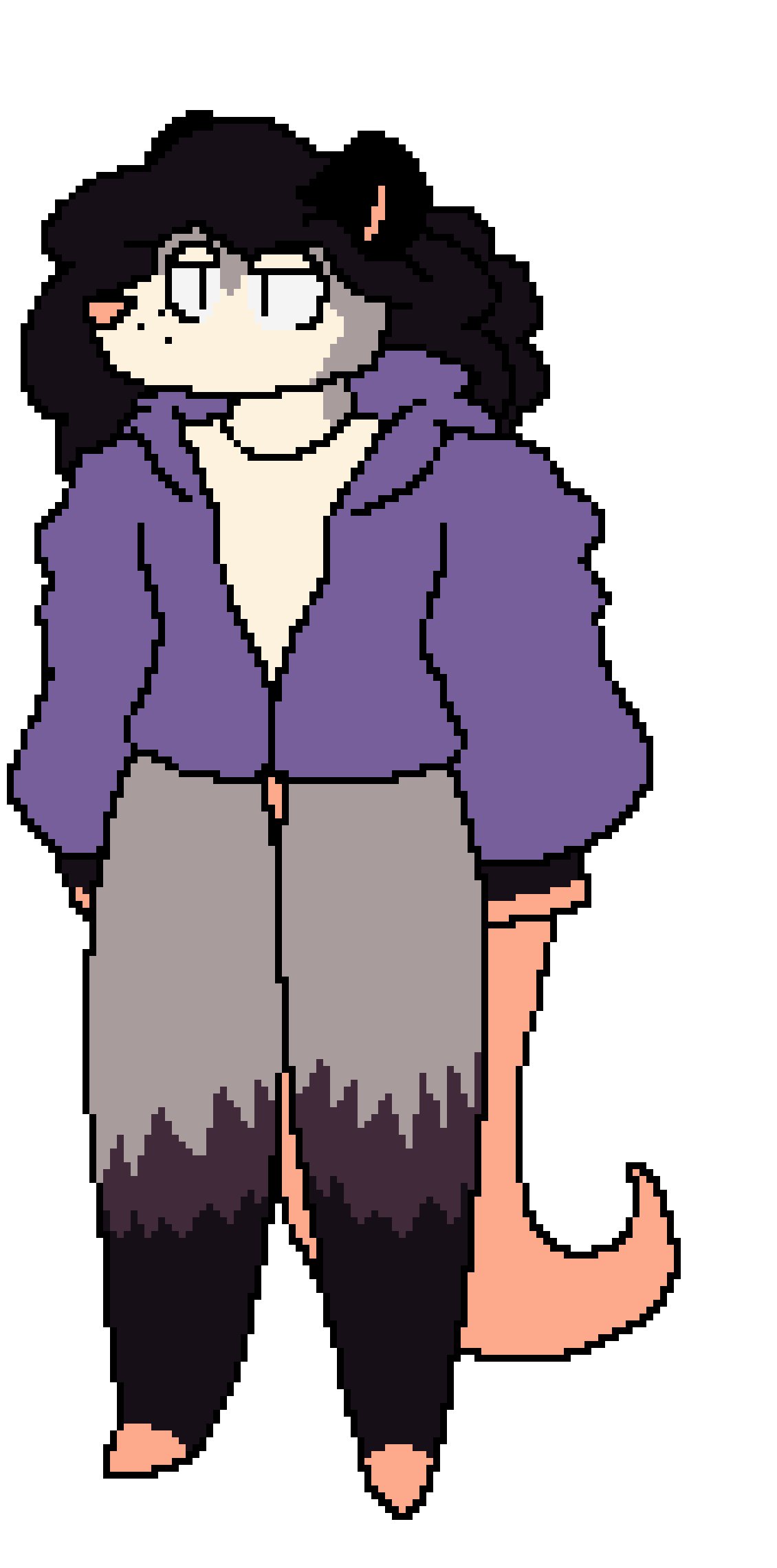 [0b51d0] does the hoodie look weird chat