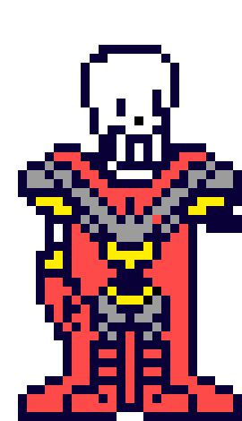 [750104] Papyrus DEF lowers from the pun.