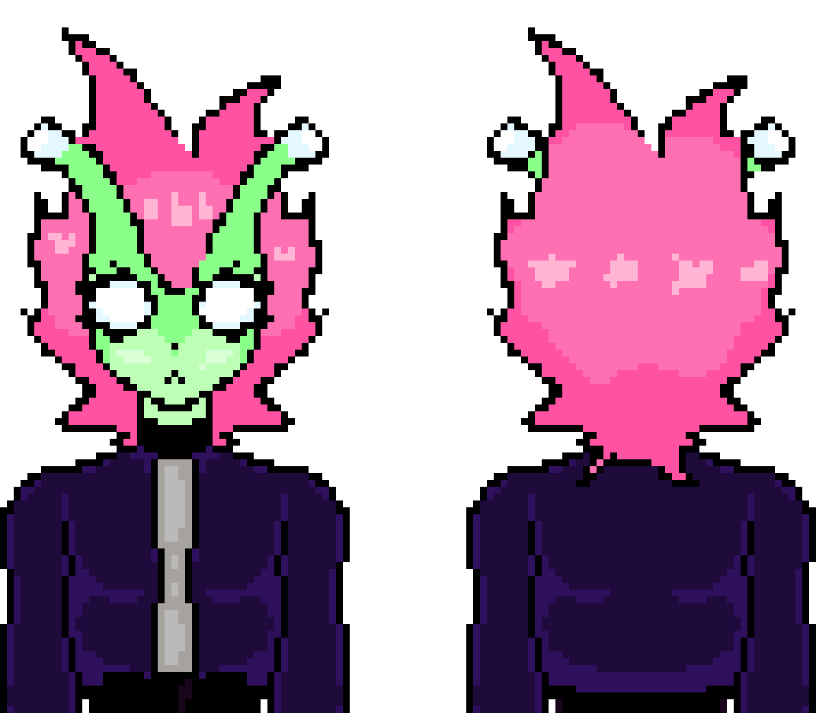 [050127] yeah it's a not great edit of the front sprite so she can turn around