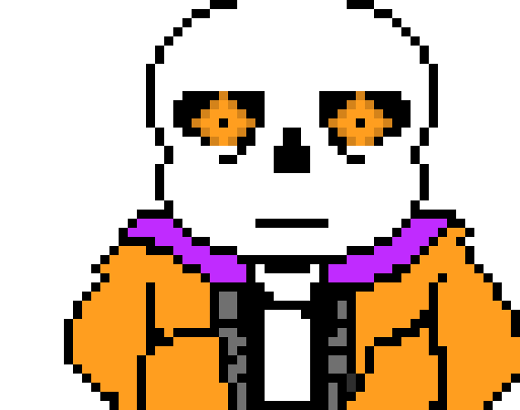 Sans...? : * stabs xavier with an sharp bone if he avoids it then an gaster hand blaster fires at him then 2 bones came down and stab him in the shoulders *