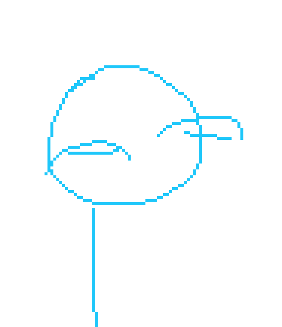 [44dd83] Alright. Hes a computer virus so his looks change