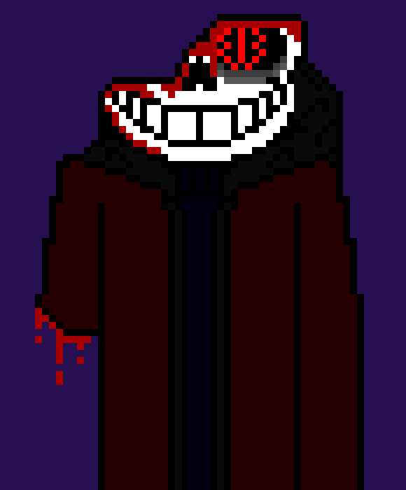 [d959ff] *grabs him and bites his other arm off*