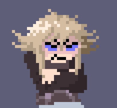 [777455] I'm also so annoyed that one part of my face keeps twitching and I dont. know. why. it's been doing this since yesterday before we even continued and it's REALLY getting on my n e r v e s .