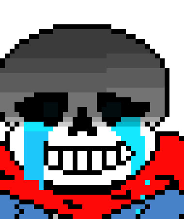 *P PAPS N NO! AGH!!!! paps pov;*shoots bones at SAD! sans