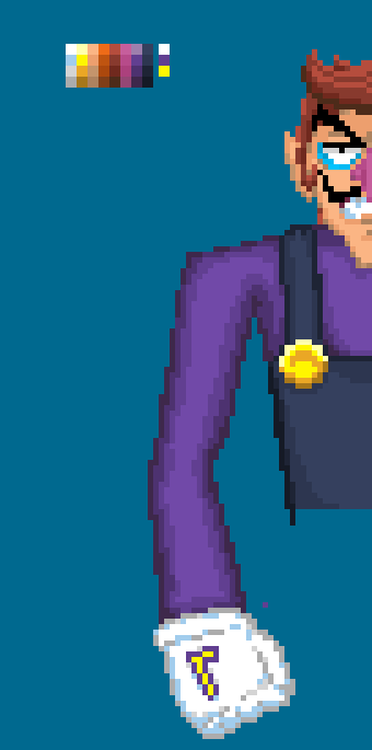 [1530ec] [Waluigi] [one quarter done]