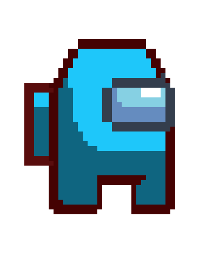 [d23373] among us pixel art maker