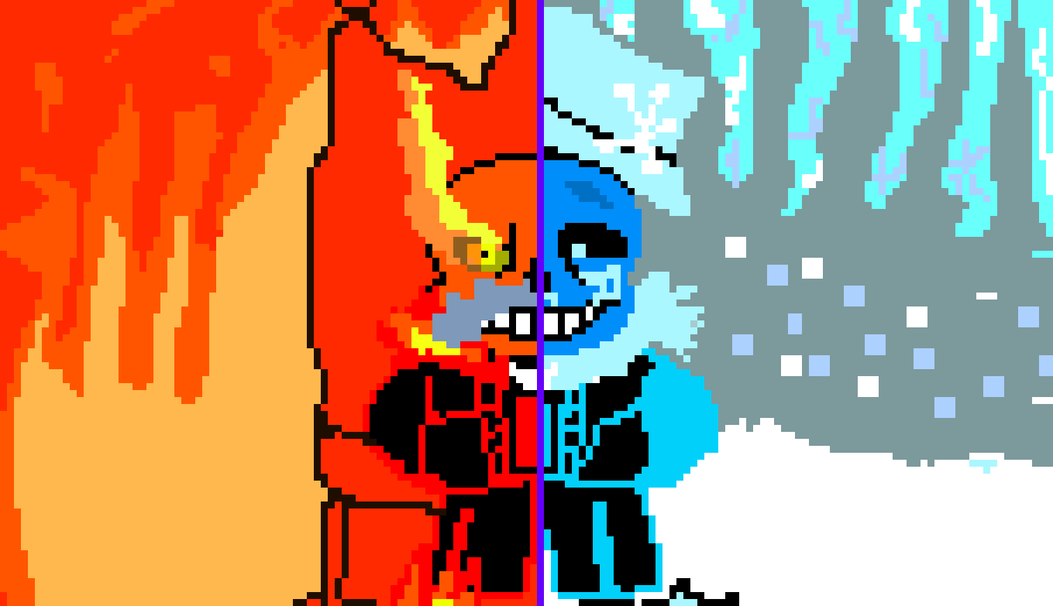 sans de fuego y de hielo