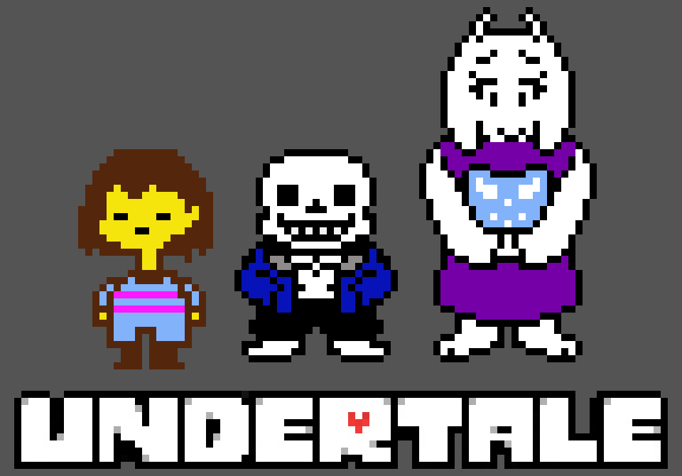 [e3c1fa]  undertale characters