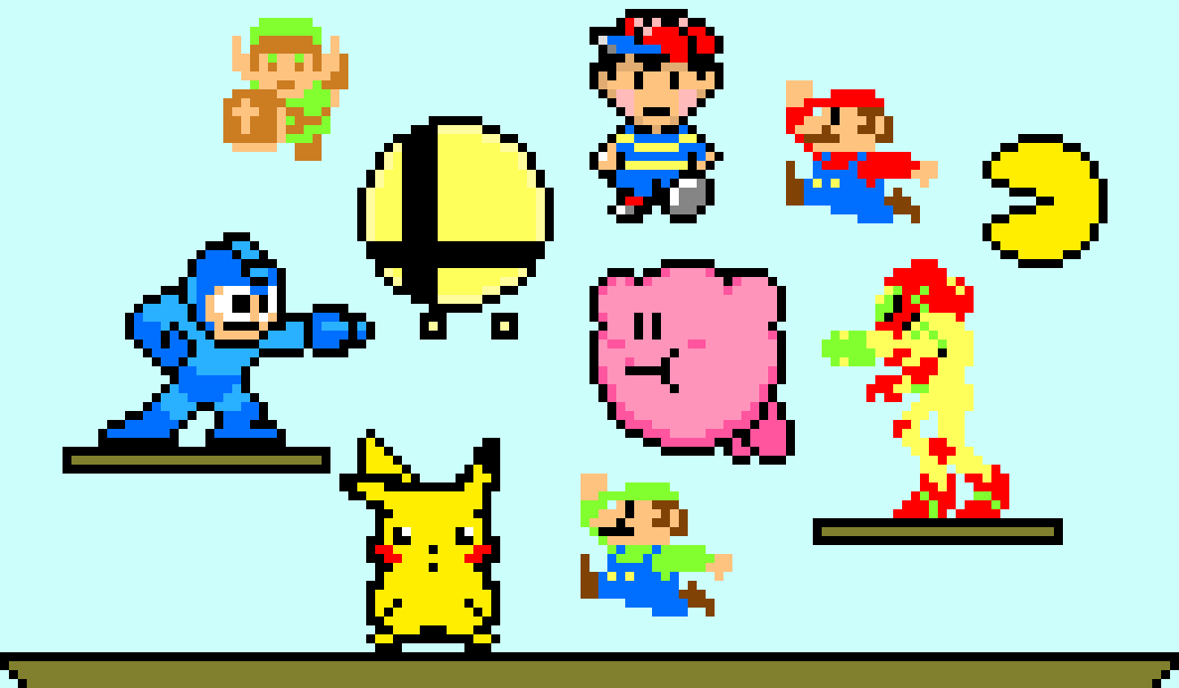 Super Smash Brothers SNES!