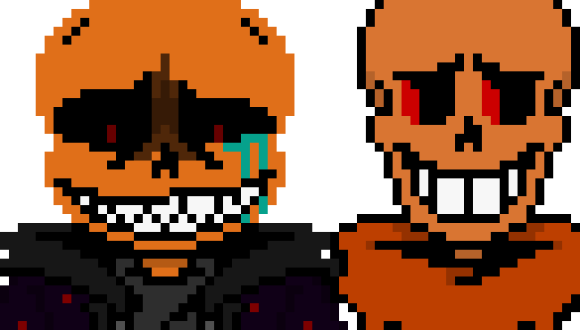 [a3bb48] Krimzo's and Rojos' Dusttale Influences - Dispatch OCs Palettes