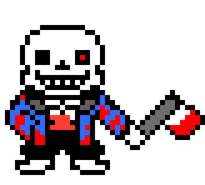 [01d0d8] Horror sans pixel (MY TAKE)