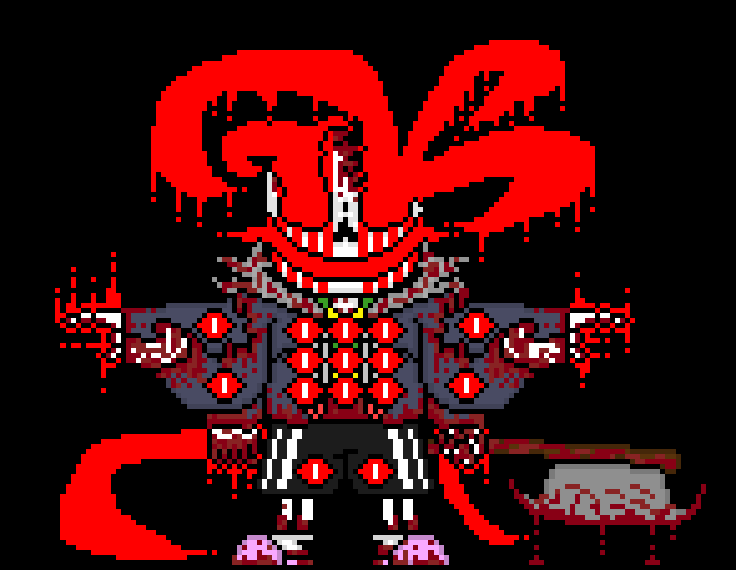 [e8cb42] ugh did yo seriously hurt my minion you dumb dragon, i The Core Of Eyes shall punish you for that *one of his eyes goes onto the dragon leaching its power*