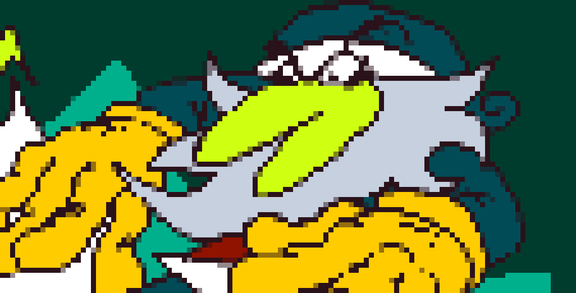 [689720] ok no i JUST deciphered the game with evil template thumbnail thing. white and orange are obvious enough (base and flame) but green and pink are a pain in the ass to read dude (particle and sparkle)