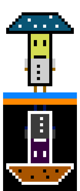 [5101cd] I drew Liam and Mail in lab coats, can someone tell me if it looks serious?