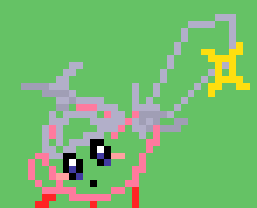 [ab5400] *when it came charging at them again, kirby slashed at it and forced it to stop and fly away*