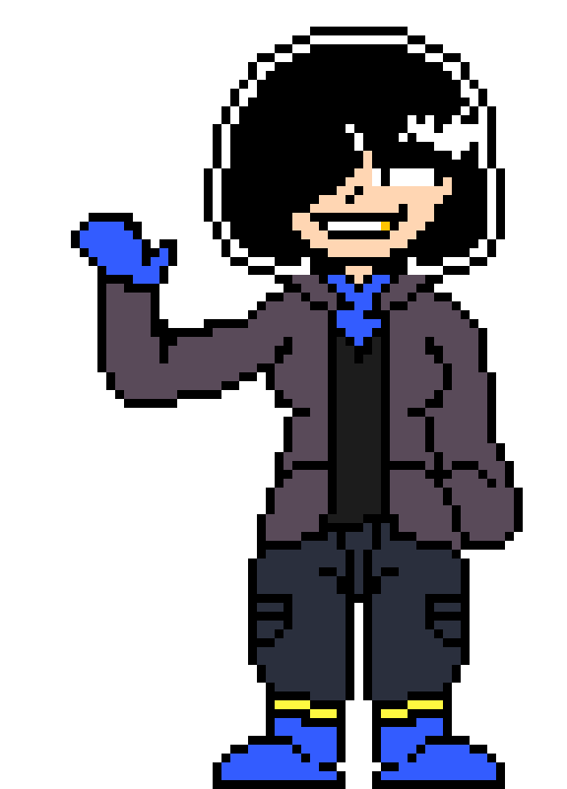 The alternate universe where Ins is not that fuken depressed but still slightly depressed. [and for some reason very cold] (edited version, drawn version comming soon)