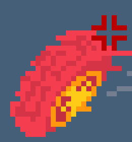 [1d710f] *Kirby got annoyed at that, and went back around to where the other drawcia went to go after her*