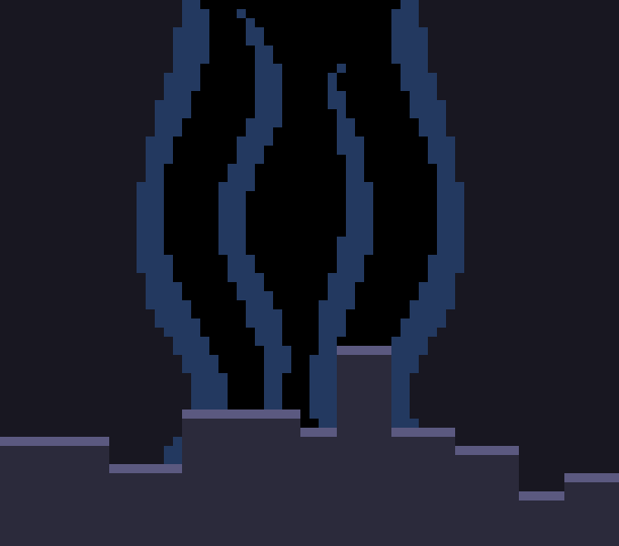 [31b34d] *The darkness flows higher and higher until you can't see the end of it. Investigate?