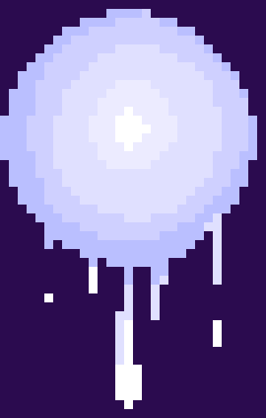 [777455] *When poking Droplet, all there was to feel was goop, but the goop left on his hand disappears almost immediately, almost inky-like* "I'm... not sure... I wish I knew..."