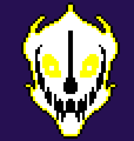 [d959ff] *blaster appears and shoots at him*