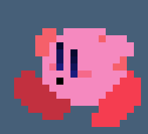 [fd5820] *kirby also started to run off*