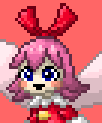 [777455] Mhm! We found her while she seemed to have been racing around! Her name's Uri!