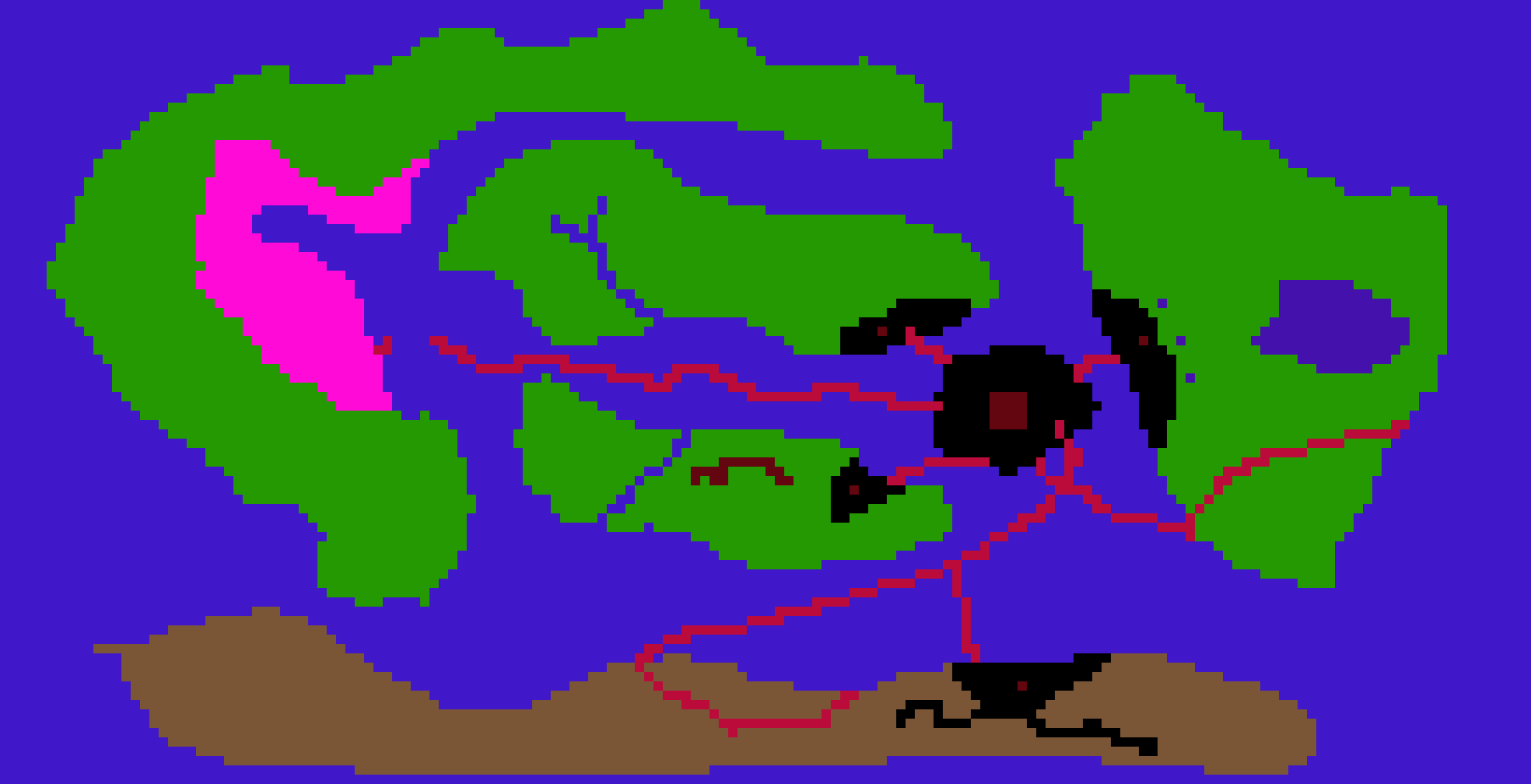 [2bf2d8] Pink effectively cuts off infected water