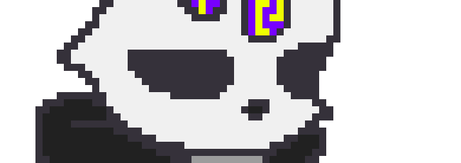 [5b2f3e] yo what about a bunch of tiny gaster blaster-esc shapes in a group on the wall, because I'm sure we've all seen that one Undertale Roleplayer whose spawned millions of those dog skull guns