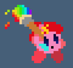 [ae8cd6] (out of rp) ehehe, the funny paint kirby :)